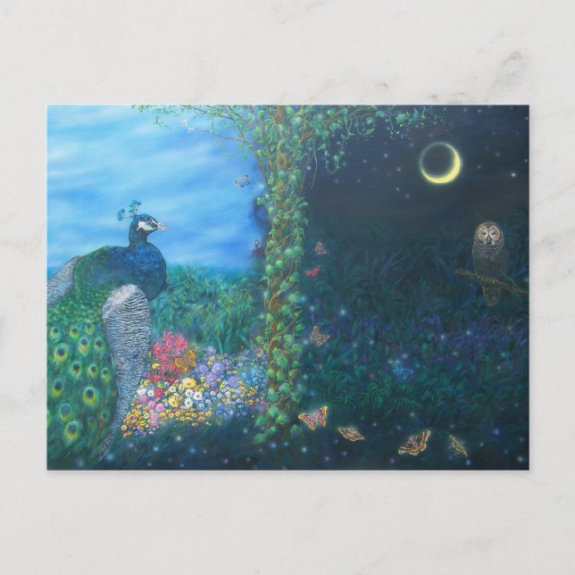 Postal La belleza del mundo (Anverso)