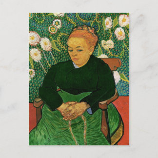 Postal La Berceuse (Augustine Roulin), Vincent van Gogh