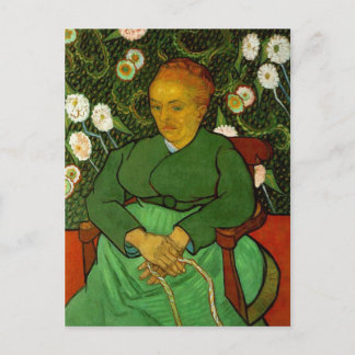 Postal La Berceuse (Augustine Roulin), Vincent van Gogh