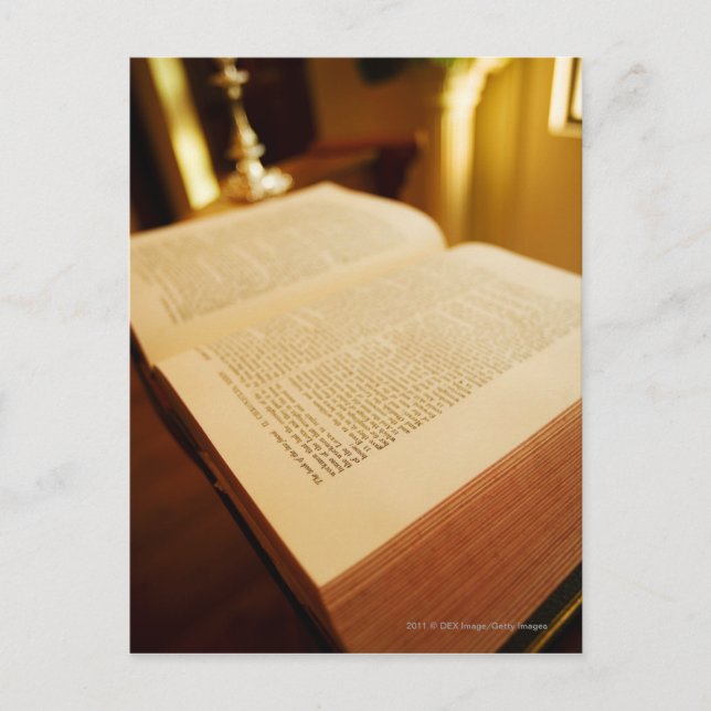 Postal La Biblia (Anverso)