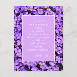 Postal La Biblia Cristiana inspiradora frente a la ansied