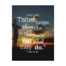 La Biblia de Perdón Verse Perdonarlos Lucas 23:34