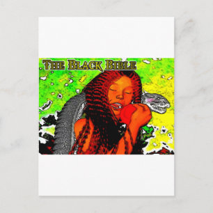 Postal 'La Biblia Negra': Adam y Eva