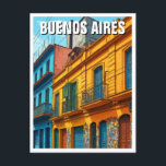 Postal La Boca Buenos Aires Argentina<br><div class="desc">El vibrante y colorido barrio de La Boca en Buenos Aires es conocido por su arquitectura única, su rica historia y su animado ambiente. Las casas están pintadas con colores vivos, a menudo con intrincados murales y obras de arte callejero en las paredes. Esta colorida estética refleja las diversas influencias...</div>
