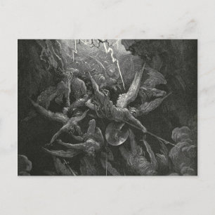 Postal La Boca Del Infierno De Gustave Dore