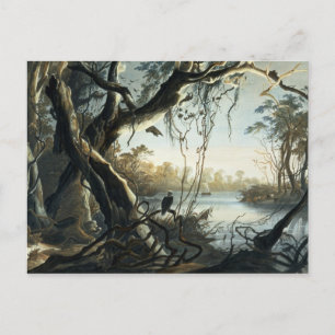 Postal La boca del río Fox, Indiana, plato 5 de