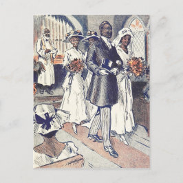 Postal La Boda de la señorita Samantha Johnson