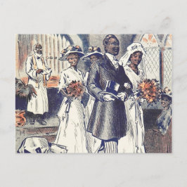 Postal La Boda de la señorita Samantha Johnson