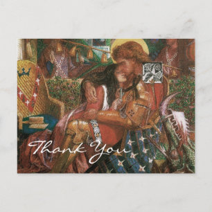 Postal La Boda de San Jorge y la princesa Sabra de Rosset