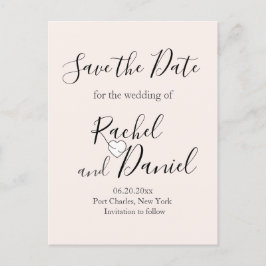 Postal La boda moderna salva la fecha