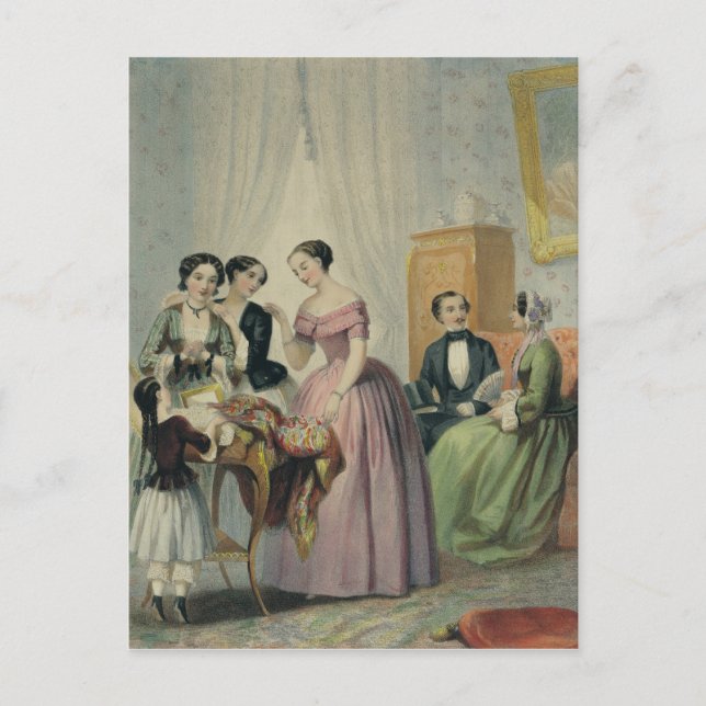 Postal La boda presente (Anverso)