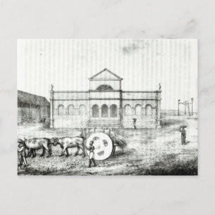 Postal La Bolsa de Río, un trapiche público