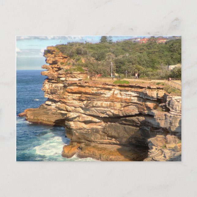 Postal La brecha (Anverso)