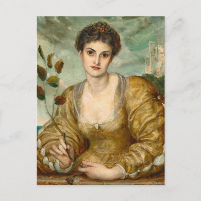 Postal La Bruja Dorada | George R. Chapman (Anverso)