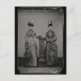 Postal La Bruja Entre Sí