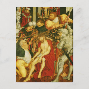 Postal La burla de Cristo