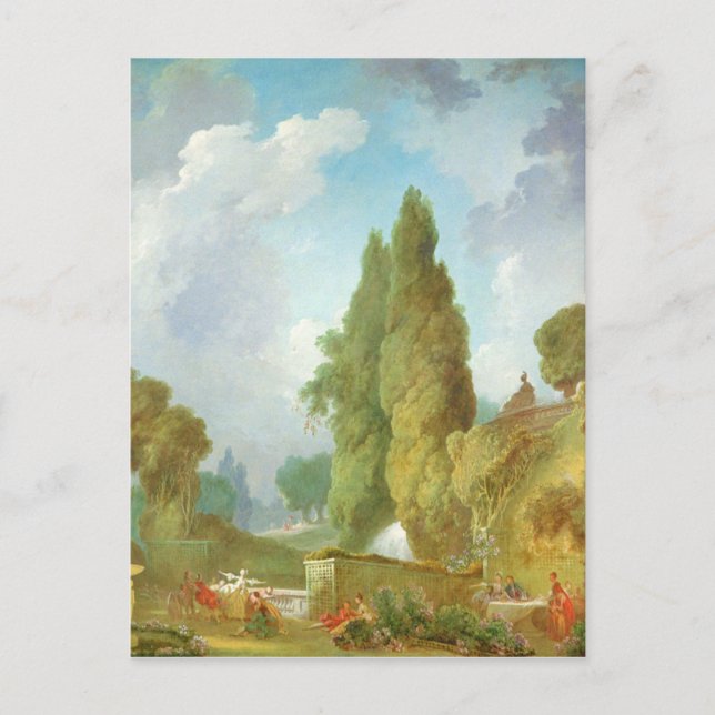 Postal La burla del ciego (Anverso)