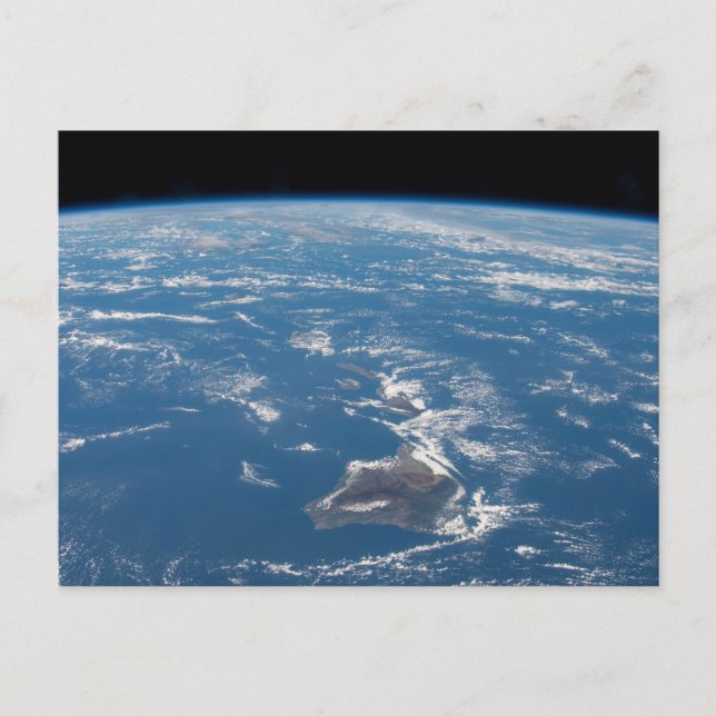 Postal La cadena hawaiana (Anverso)