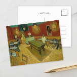 Postal La cafetería nocturna | Postcard de Vincent Van Go<br><div class="desc">The Night Cafe (1888) del artista holandés post-impresionista Vincent Van Gogh. La pintura original de arte fino es un óleo sobre lienzo que representa una escena interior de un café francés en Arles. Utilice las herramientas de diseño para agregar texto personalizado o personalizar la imagen.</div>