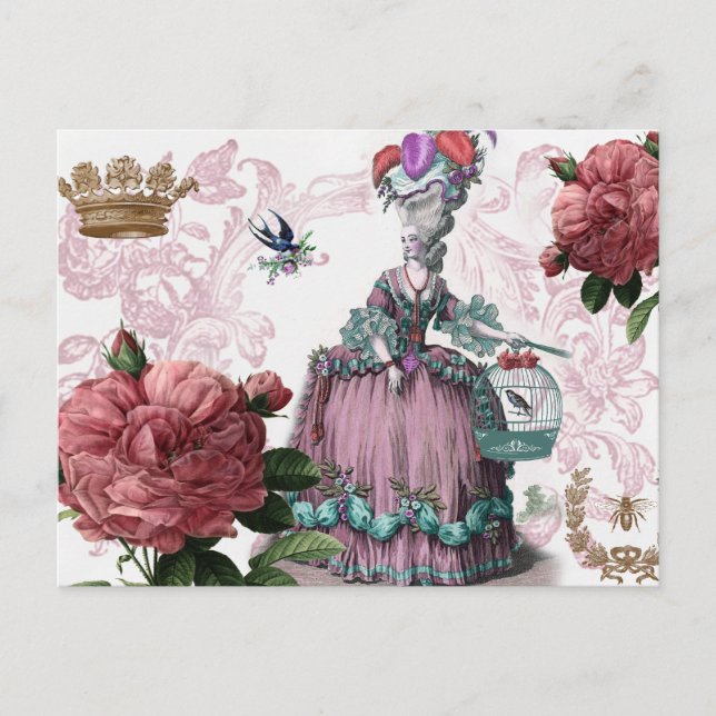 Postal la cage aux oiseaux (La jaula) (Anverso)