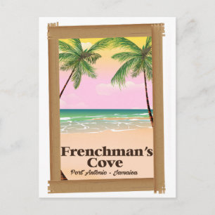 Postal La cala francesa de Puerto Antonio, Jamaica
