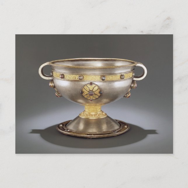 Postal La cáliz de Ardagh, Reerasta, quintilla del (Anverso)