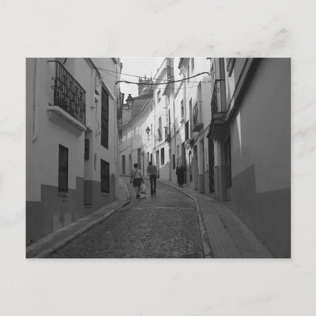 Postal La calle. (Anverso)