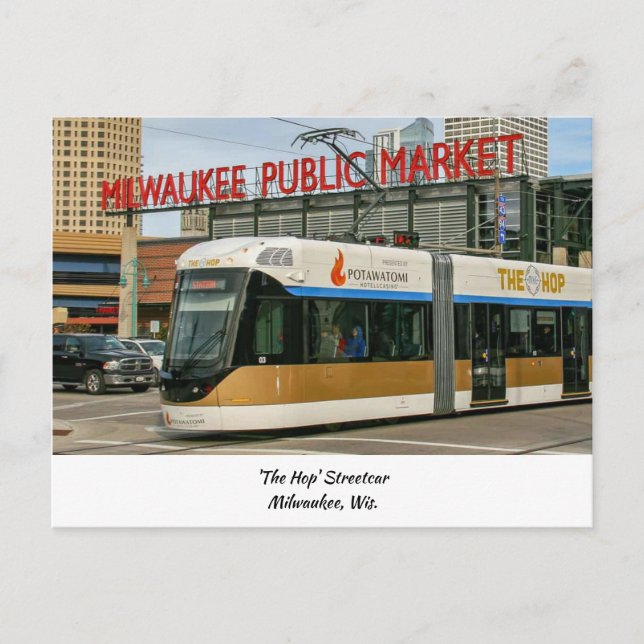 Postal La calle Hop - Milwaukee, Wisconsin (Anverso)