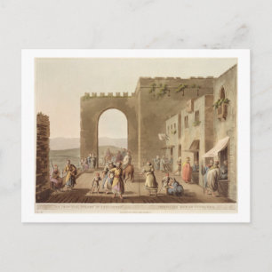 Postal La calle principal en Belén, de 'Vistas de