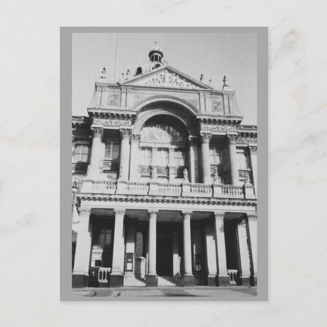 Postal La Cámara del Consejo de Birmingham (Anverso)