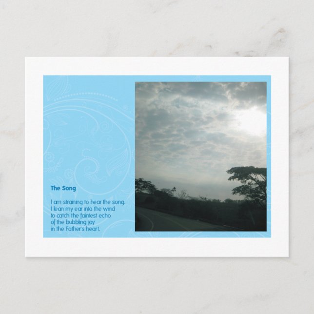 Postal La canción (Anverso)