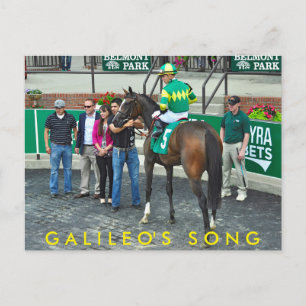 Postal La canción de Galileo