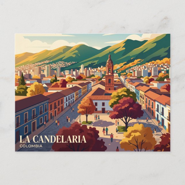 Postal La Candelaria Colombia (Anverso)