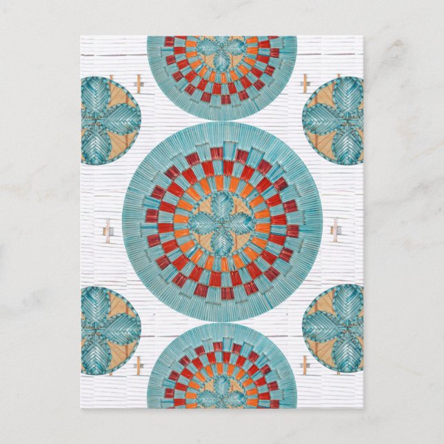 Postal La canilla contemporánea de Mi'kmaq inspiró la (Anverso)