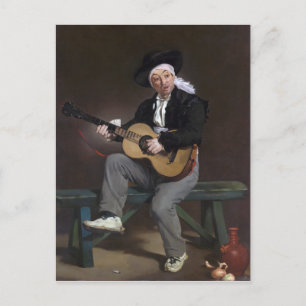 Postal La cantante española Édouard Manet