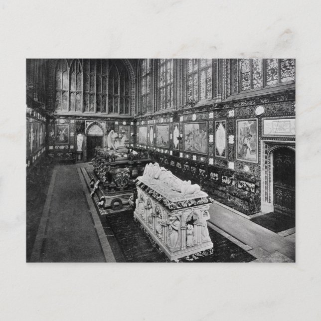 Postal La capilla conmemorativa de Albert, Windsor (Anverso)