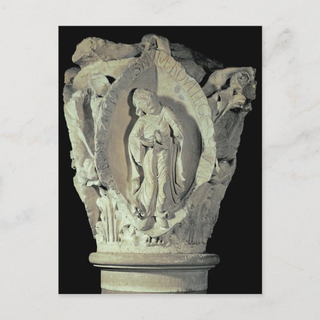 Postal La capital representa la segunda clave del cantant (Anverso)