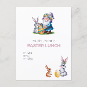 Postal La captación de huevos de pascua sensacional: cone