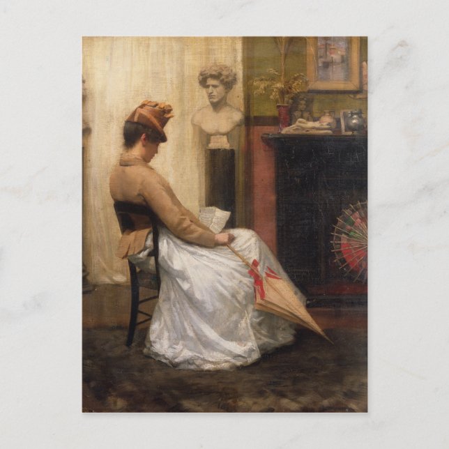 Postal La carta (Anverso)