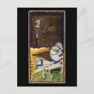 Postal La carta de tarot cariota