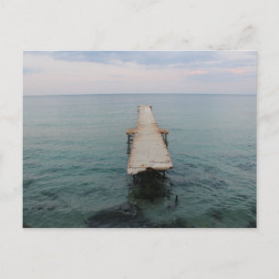 Postal La carta del muelle solitario