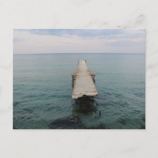 Postal La carta del muelle solitario