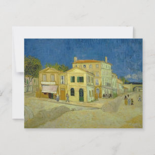 Postal La casa amarilla Vincent van Gogh