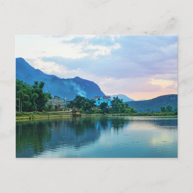 Postal La Casa Azul (Anverso)