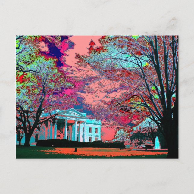 Postal La Casa Blanca (Anverso)