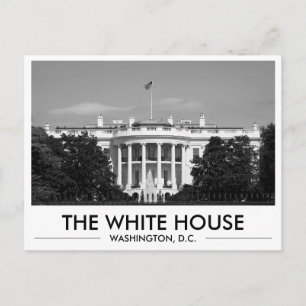 Postal La Casa Blanca Washington DC Foto Regalo Felicitac