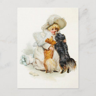 Postal La casa de bienvenida