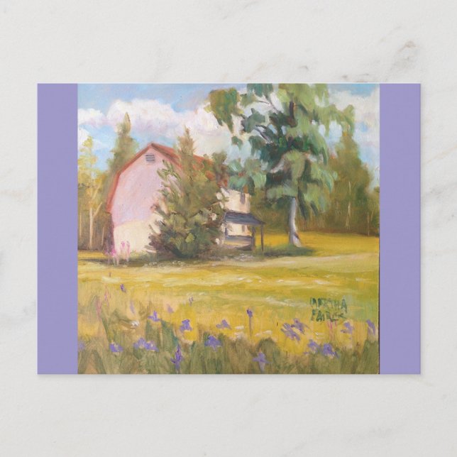 Postal "La casa de huéspedes" (Anverso)