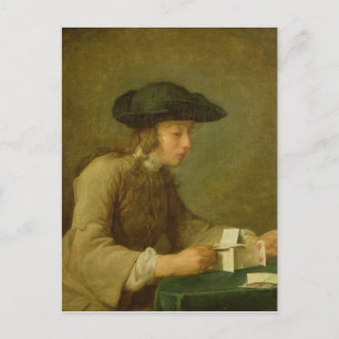 Postal La Casa de las Cartas