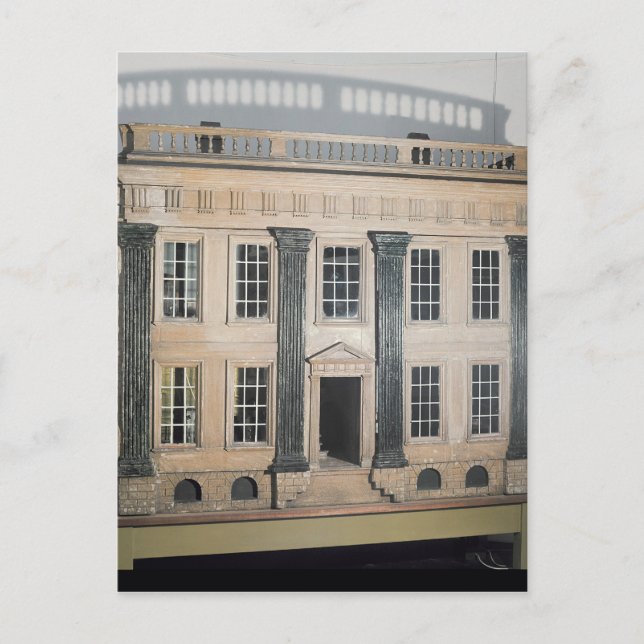 Postal La casa de las muñecas inglesas de la Gran Casa (Anverso)